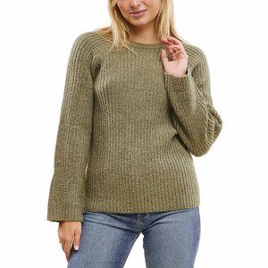 NWT Fever Ladies' Ribbed Crewneck Sweater